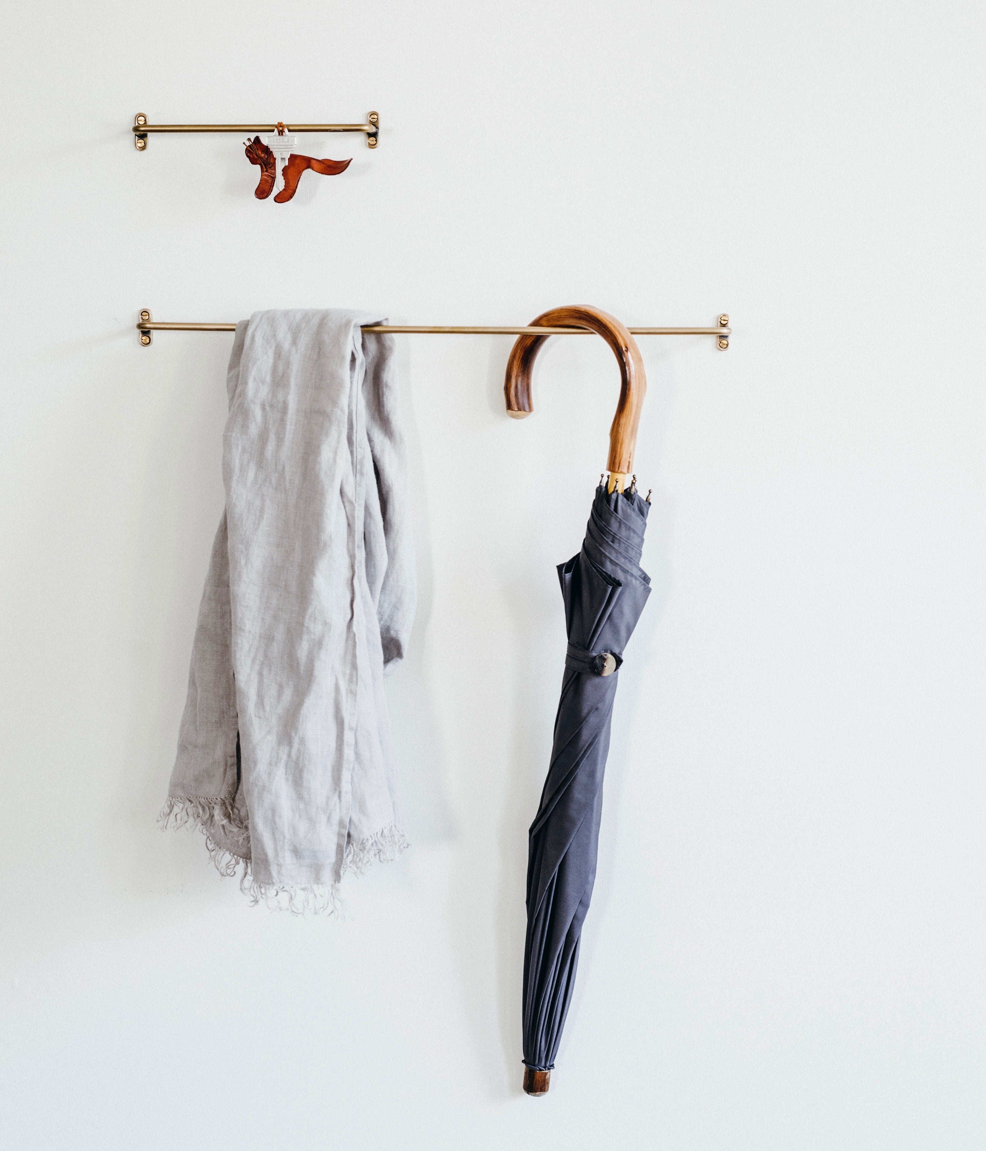Brass Towel Bar Medium.