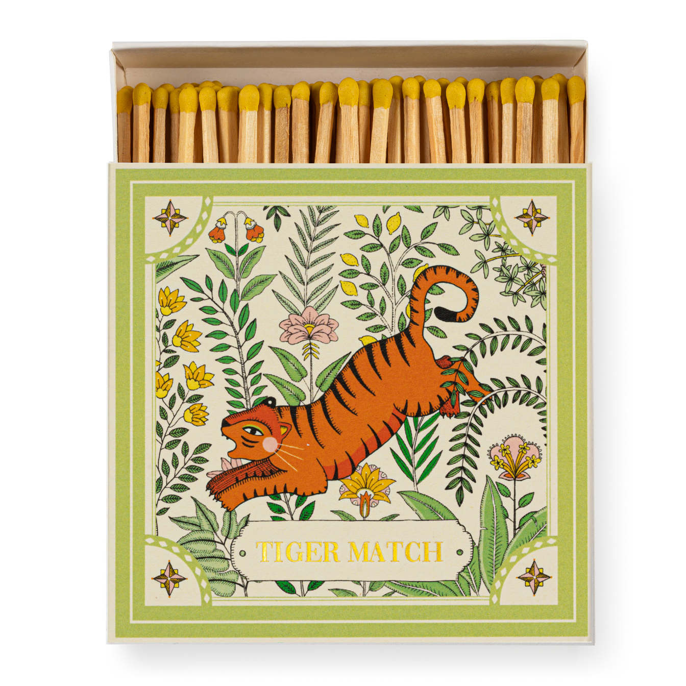 Luxury Matches "Ariane's Green Tiger".