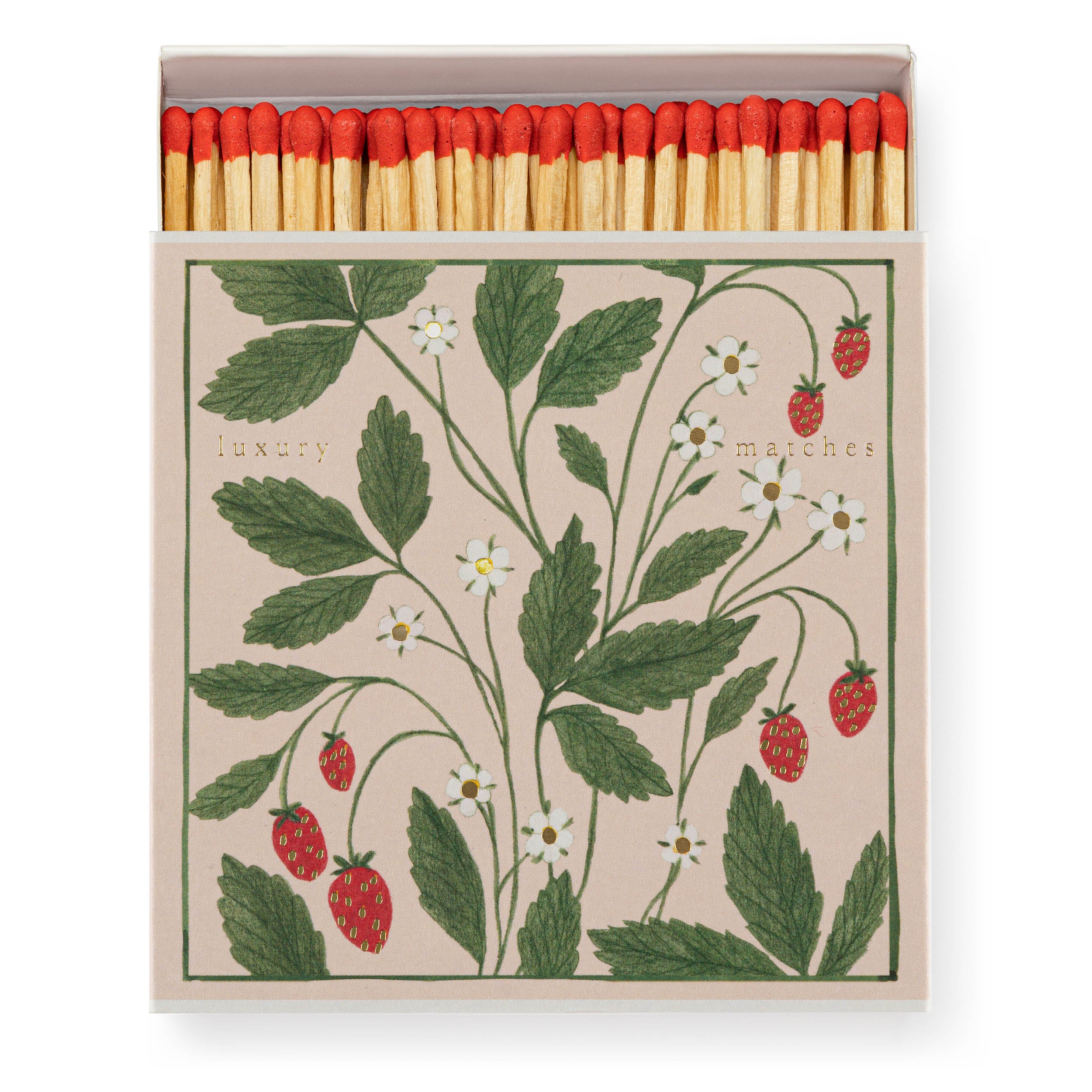 Luxury Matches "Strawberries".
