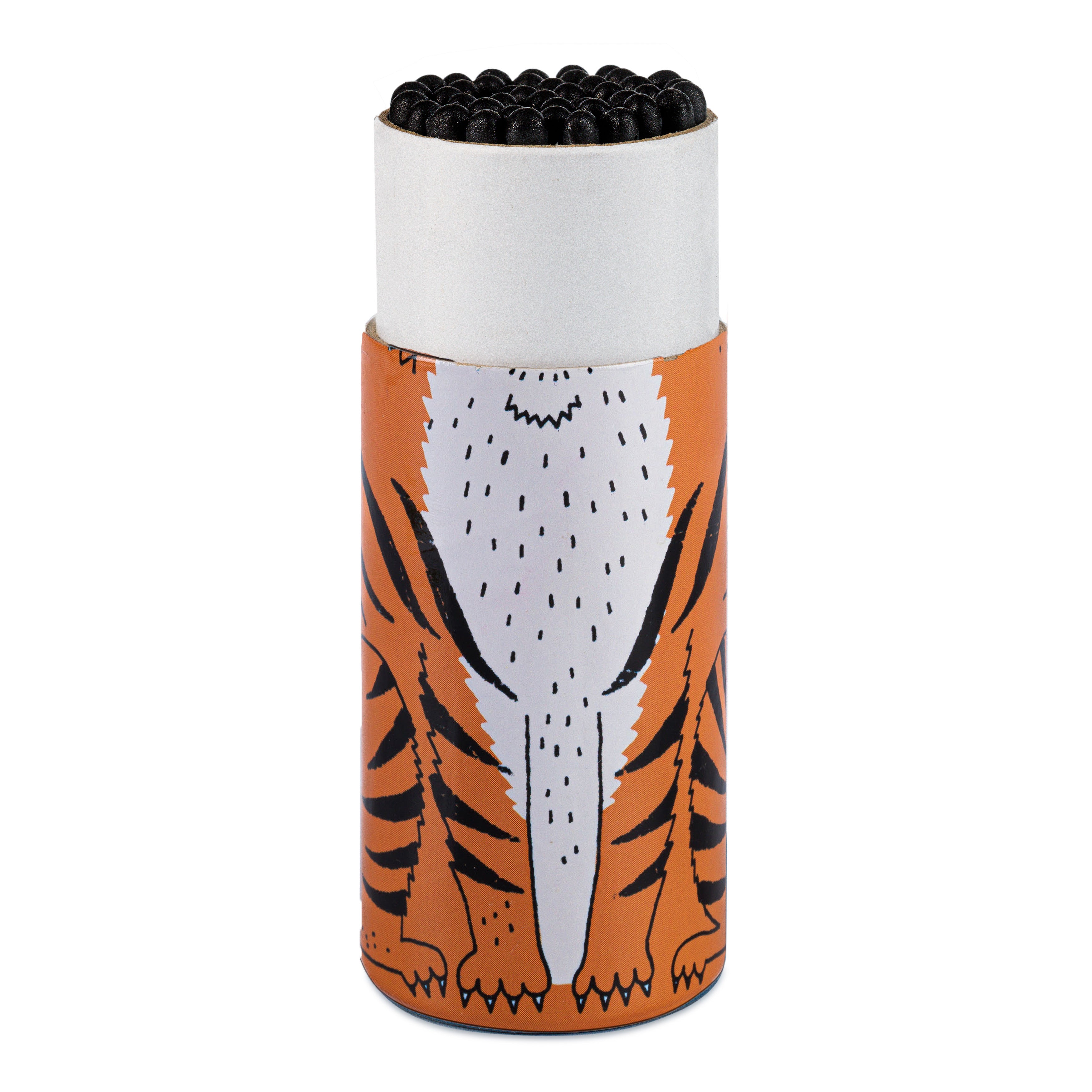 Safety Matches " Tiger" in Cylinder Box.