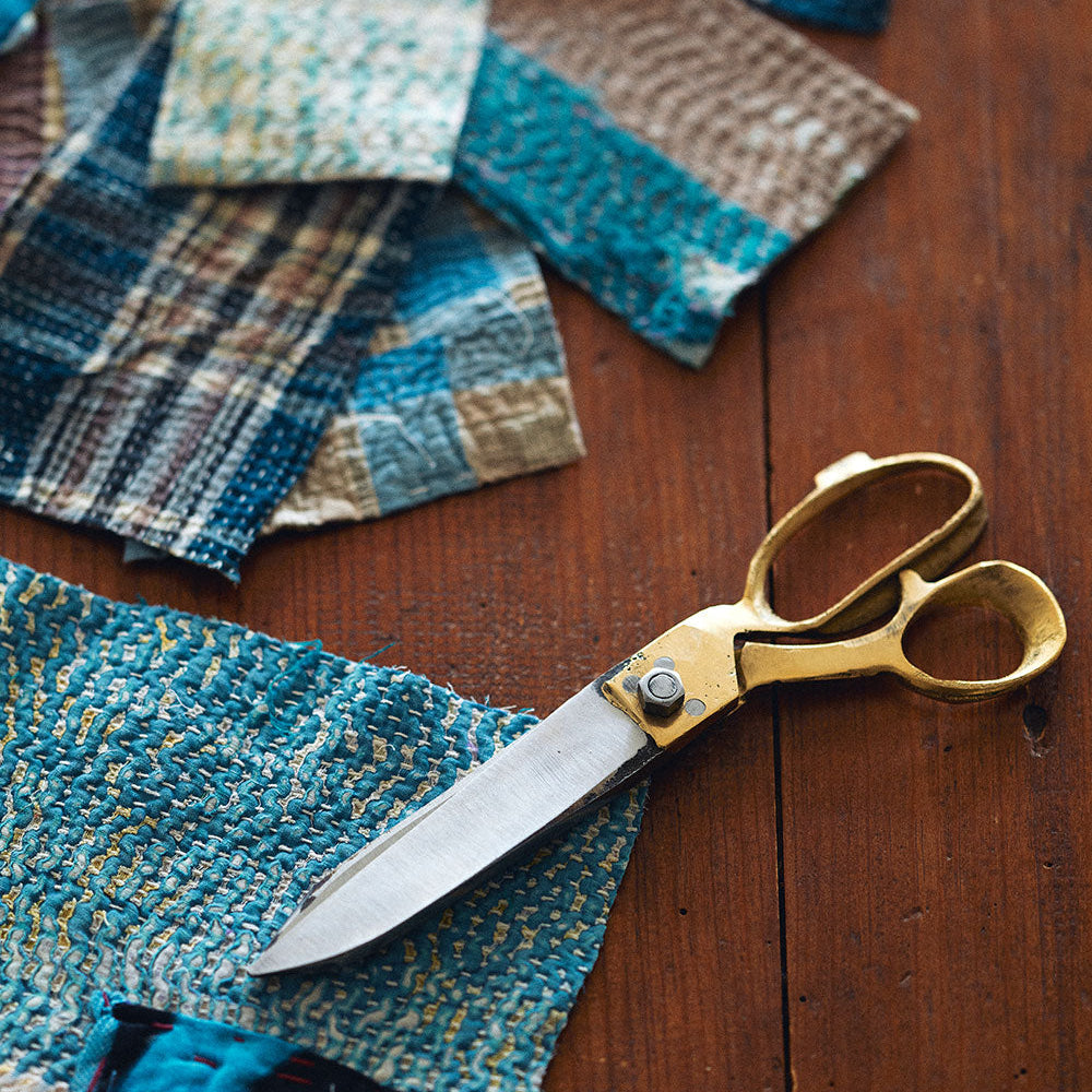 Brass & Steel Scissors (Large).