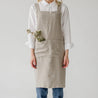 Linen Apron Natural.