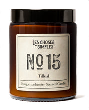 Candle No 15 "Tilleul" (Linden tree).