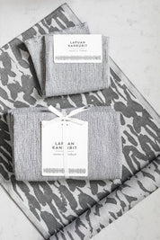 Light Linen-Tencel Towel - Grey.