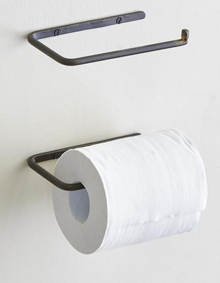 Porte-papier toilette en fer