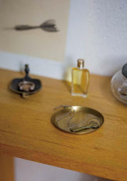 Small Brass Plate Round - perfect for Diffuser.