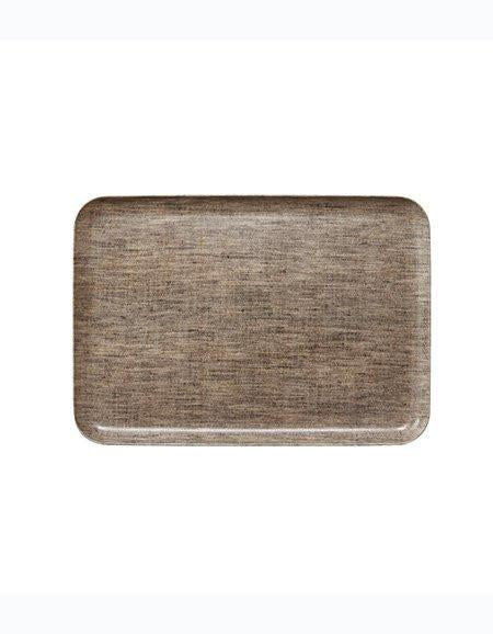 Linen Coated Tray M - natural