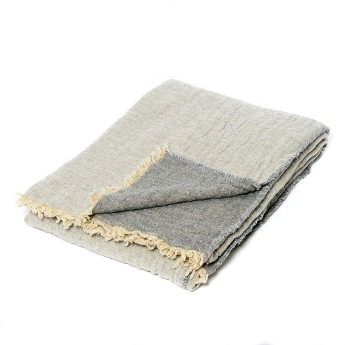les choses simples Plaid "Galet/Brume"