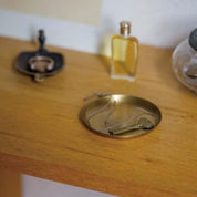 Small Brass Plate Round - perfect for Diffuser.