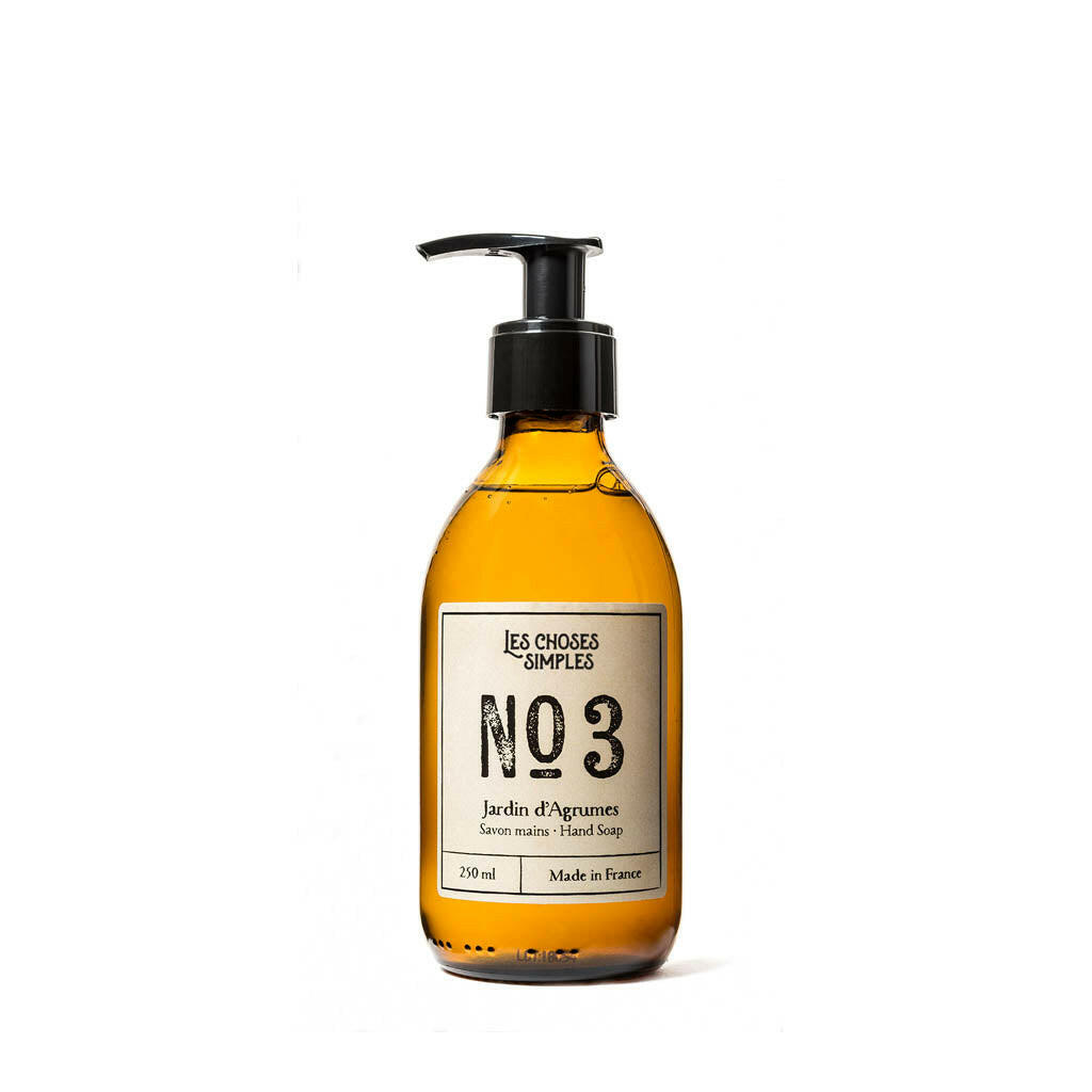 Jardin d'Agrumes Liquid Soap (Grapefruit, 250ml, glass).