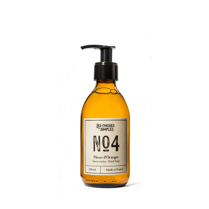 les choses simples Savon Mains & Corps Fleurs d'Oranger (250 ml flacon verre)